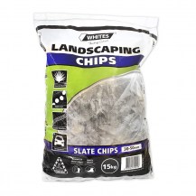 31019 -  landscaping chips - slate chips in bag